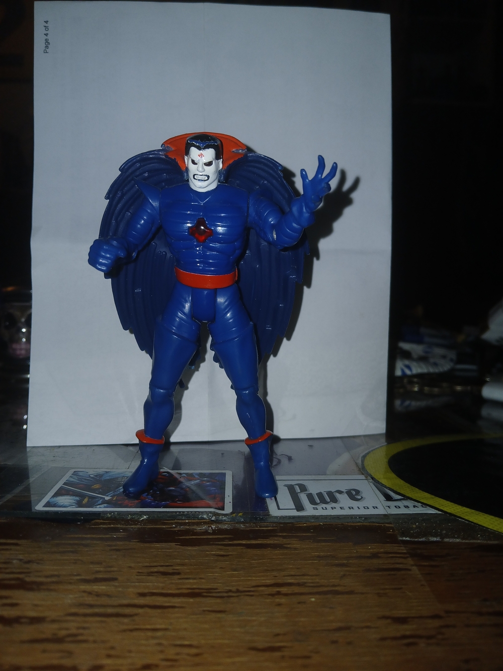 Vintage 1992 Marvel Legends Mr. Sinister, X-Men, With Cape, Action Figure, Toy